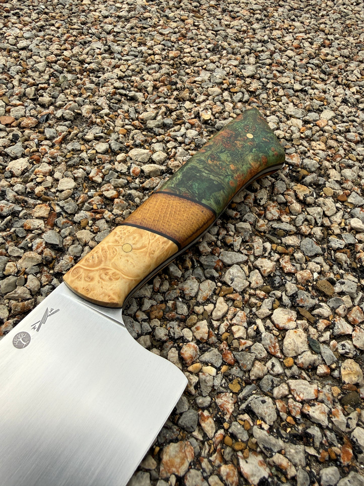 Powerhouse Nakiri- Carbon and Amboyna Burl