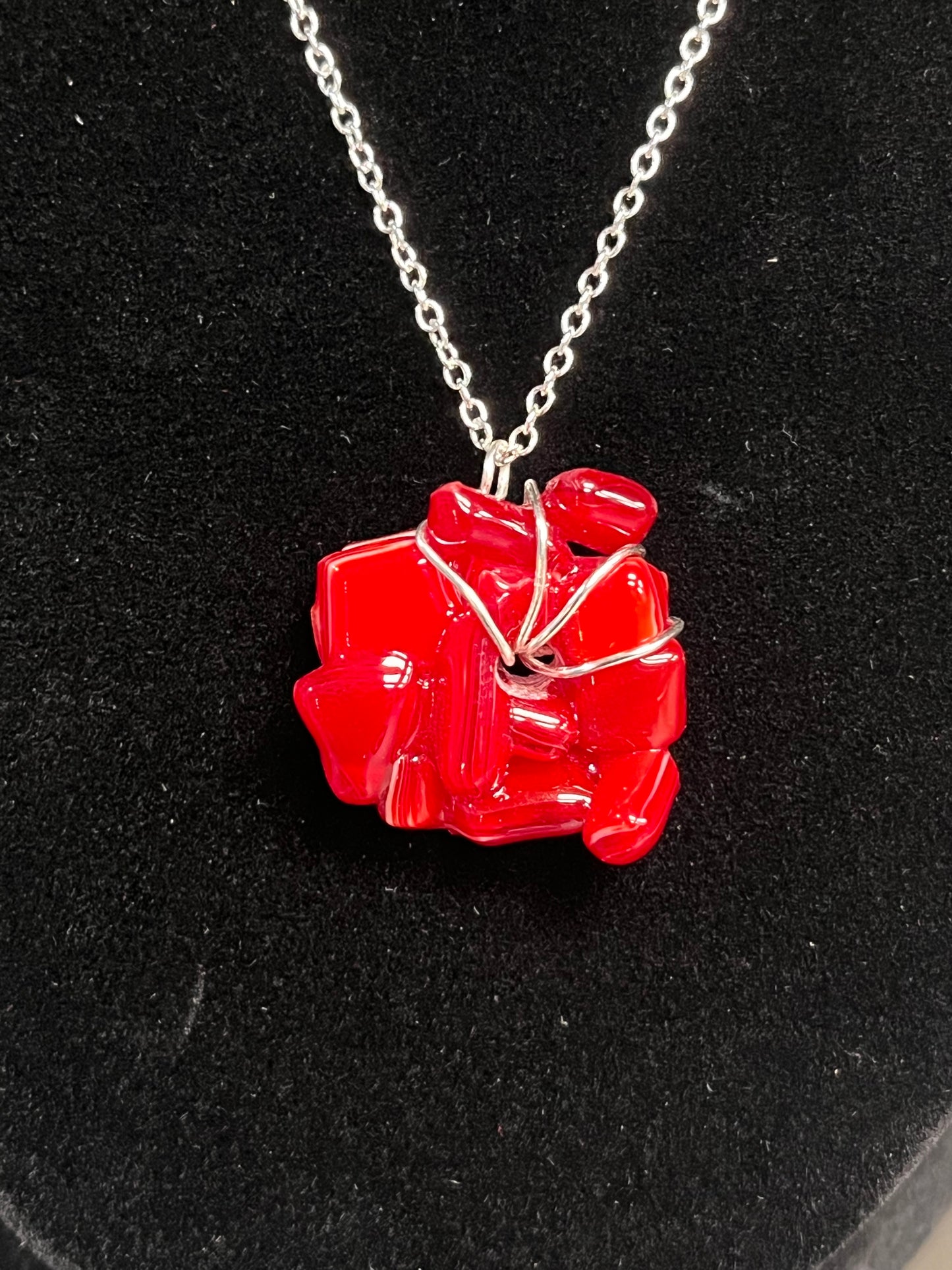 Cobbled Glass Necklace