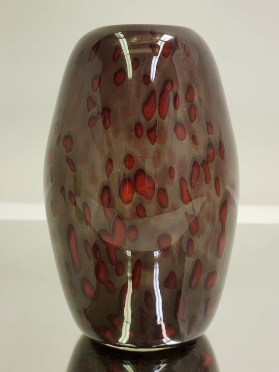Red and Gray Vase