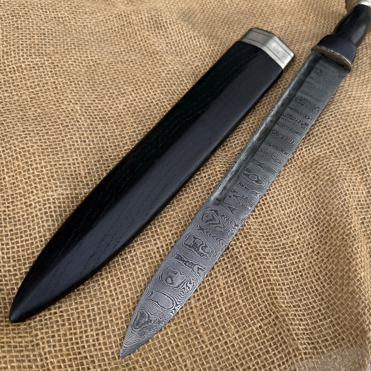 Damascus Highland Dirk