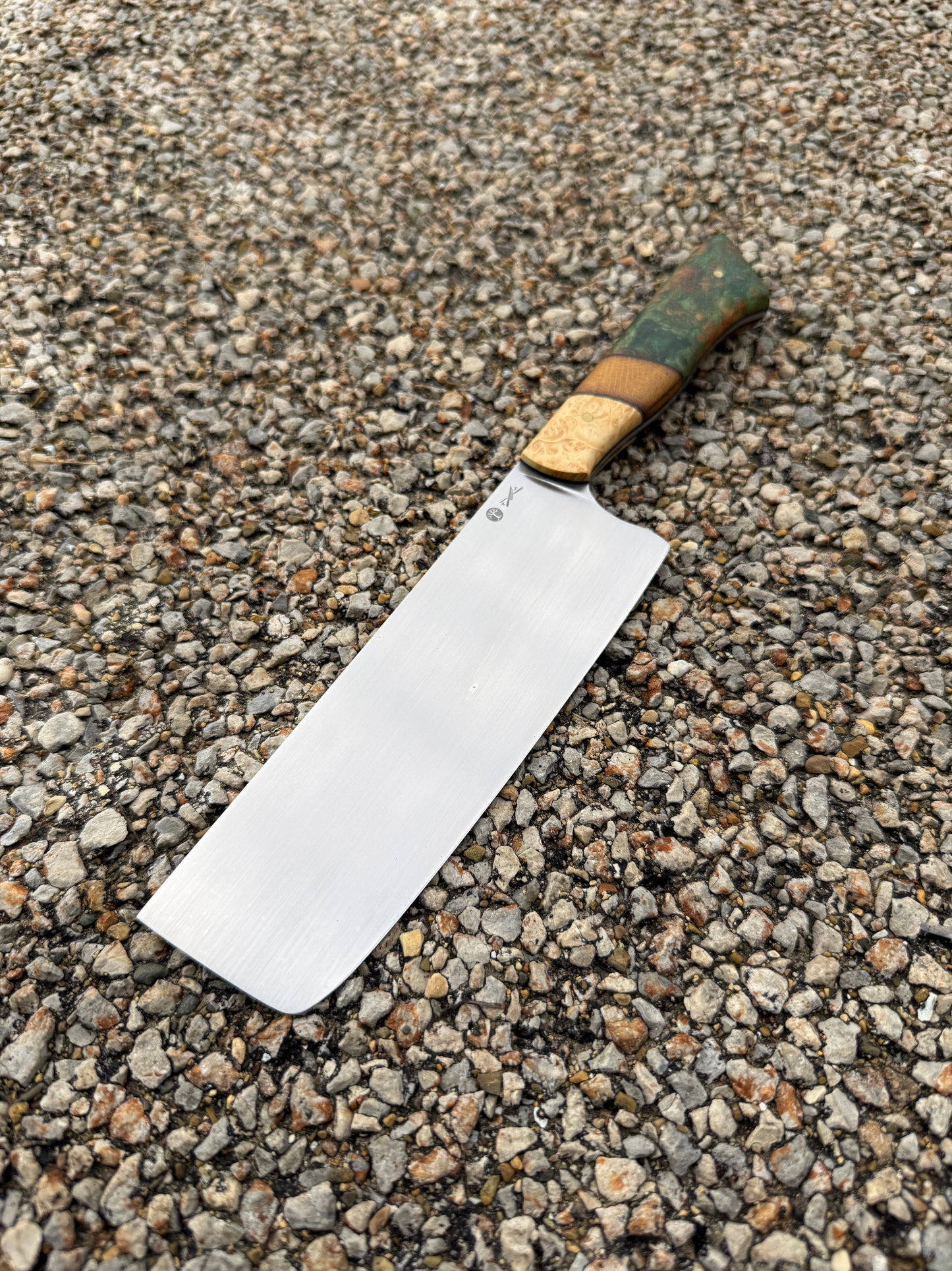 Powerhouse Nakiri- Carbon and Amboyna Burl