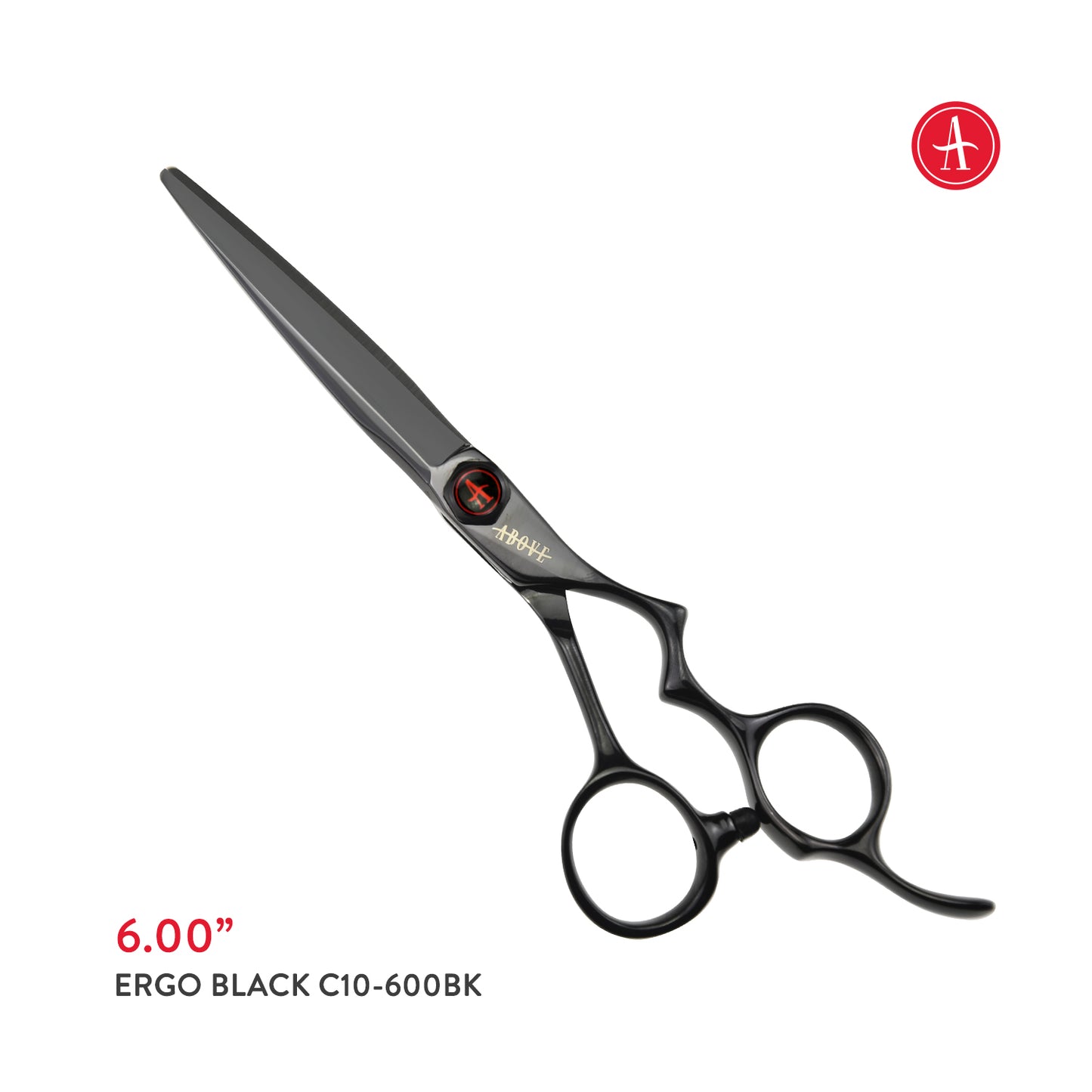 Above Ergo Black Hair Cutting Shears