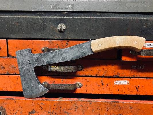 Full Tang Camp Axe - Octagonal Maple