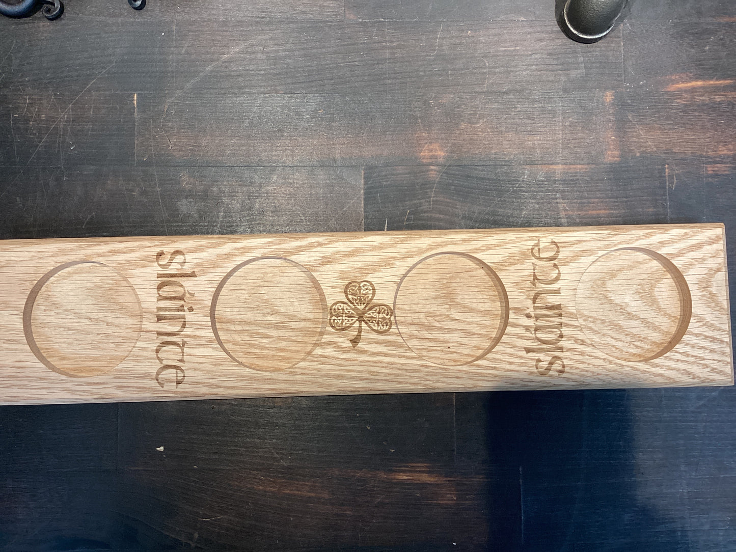 Wood Flights with Glasses