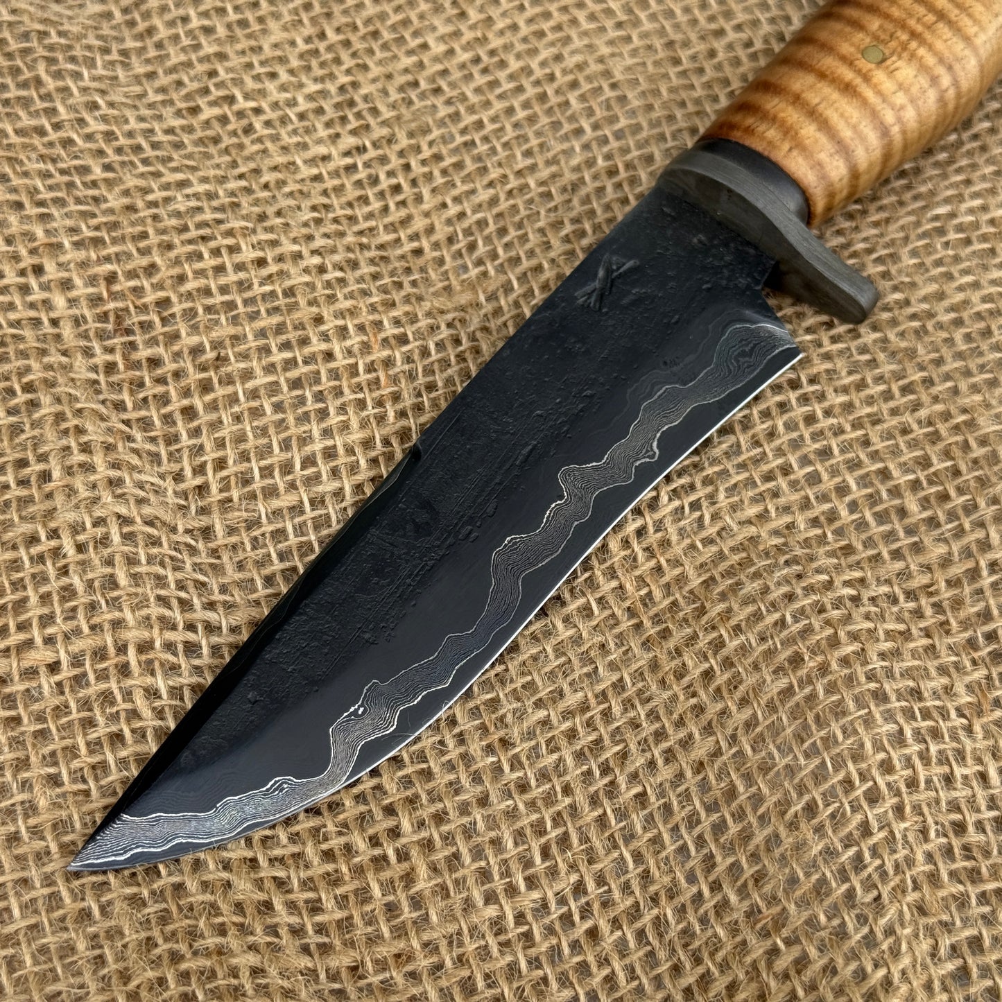 Scout in Lightning Strike Damascus