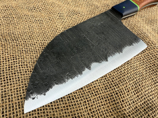 Serbian Cleaver in Leopardwood