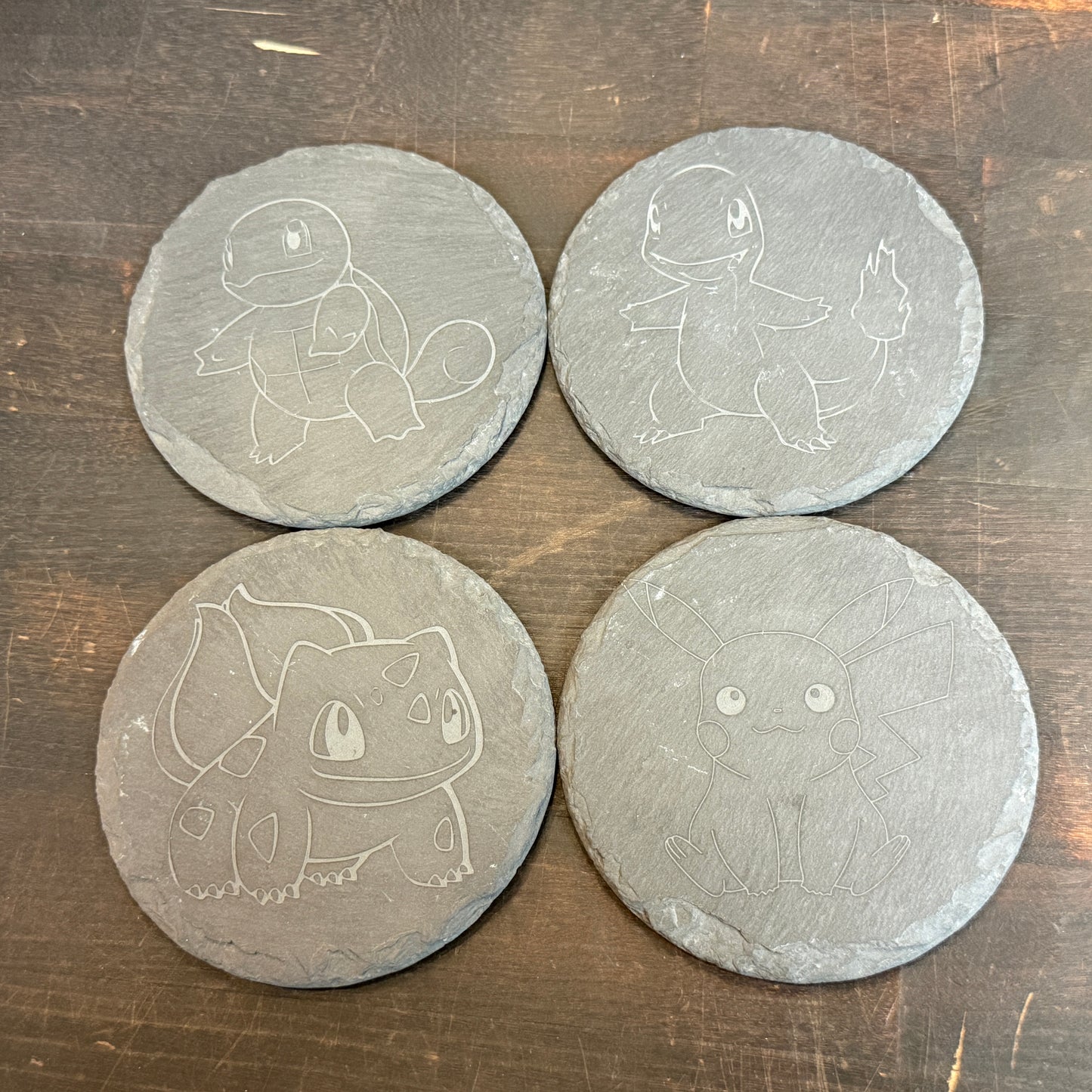 Etched Coasters - Pop Culture