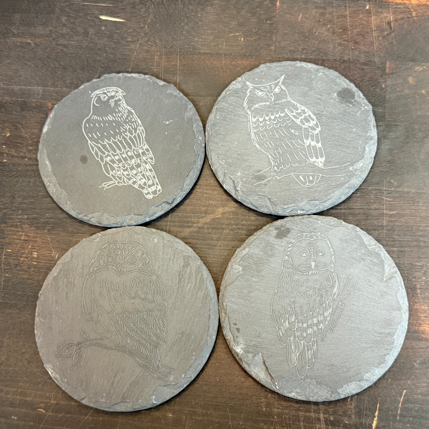 Etched Coasters - Decor