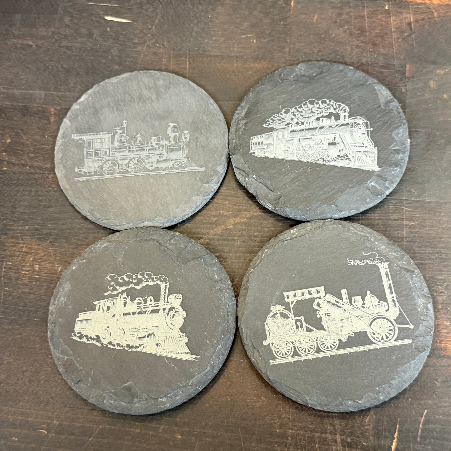 Etched Coasters - Decor
