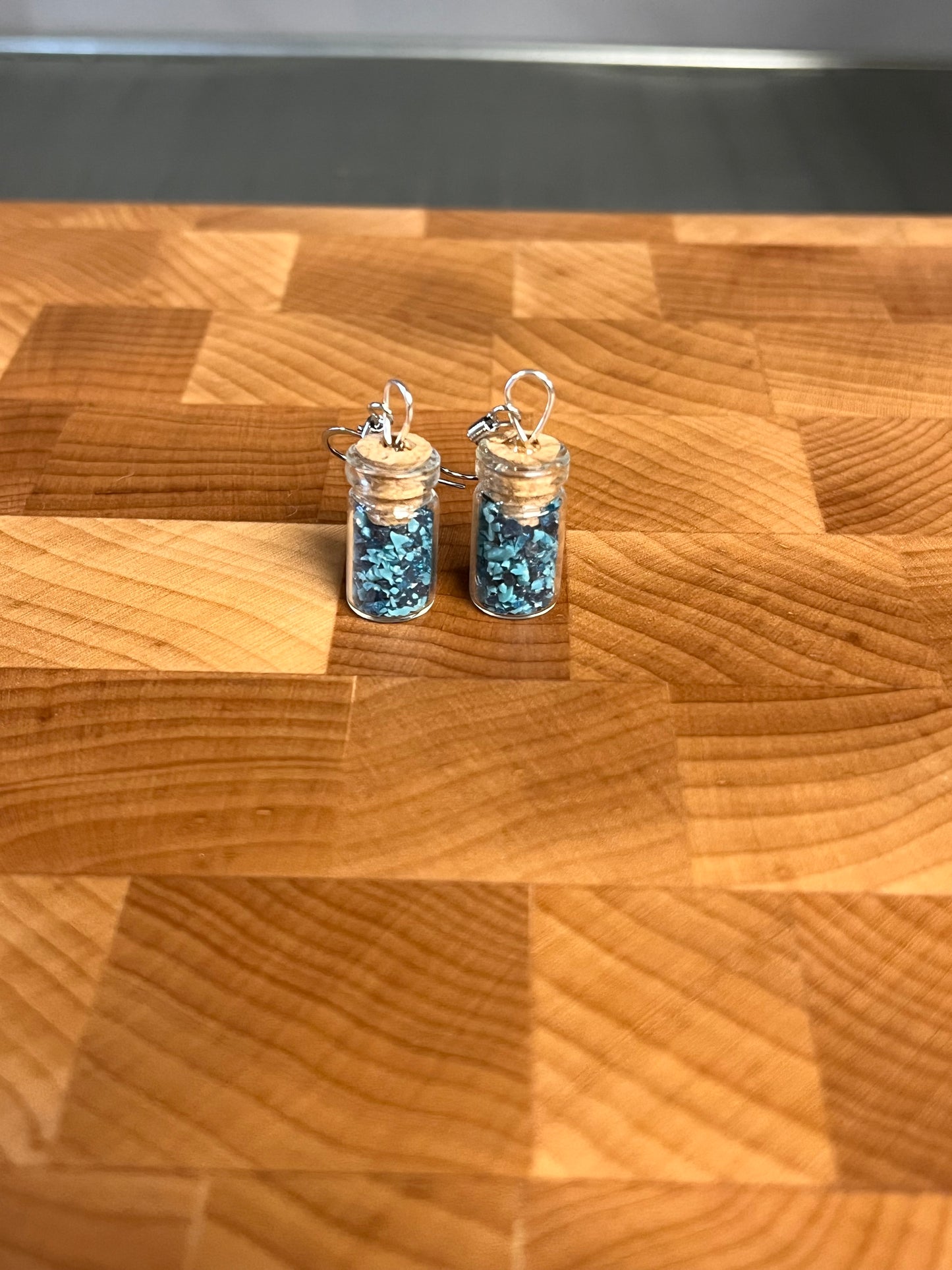 Glass Jar Earrings