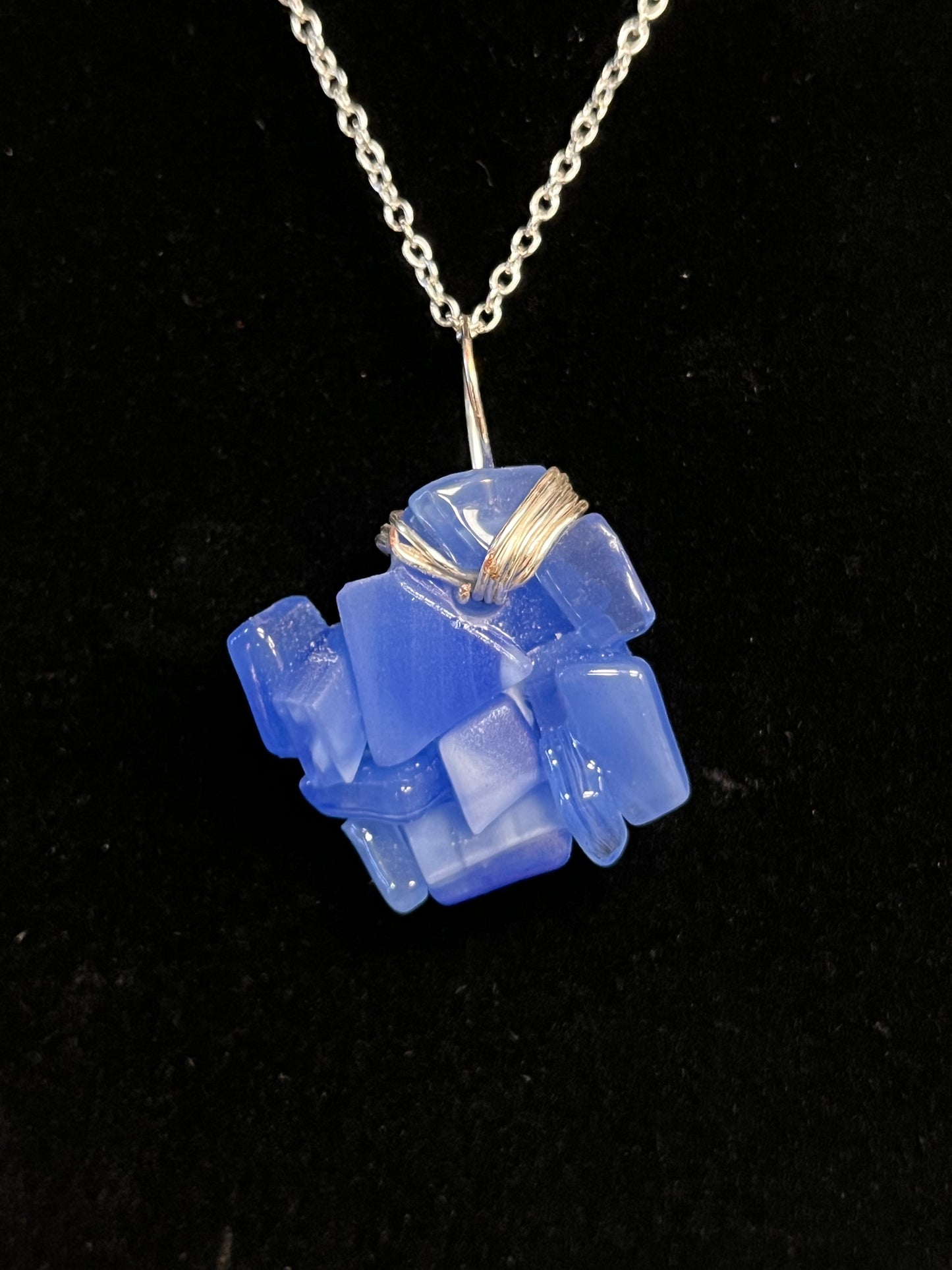 Cobbled Glass Necklace