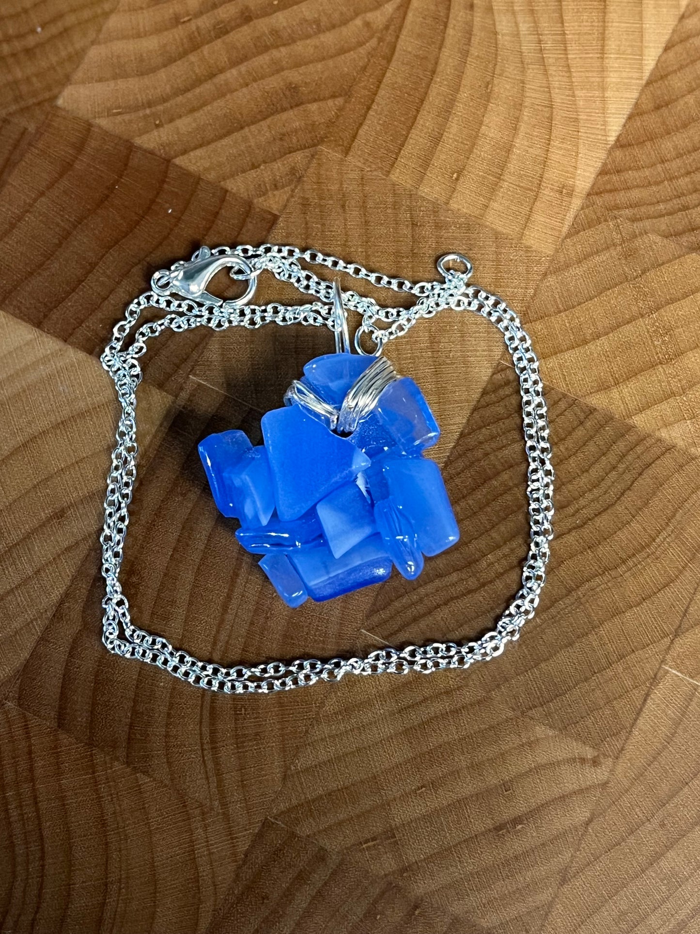 Cobbled Glass Necklace