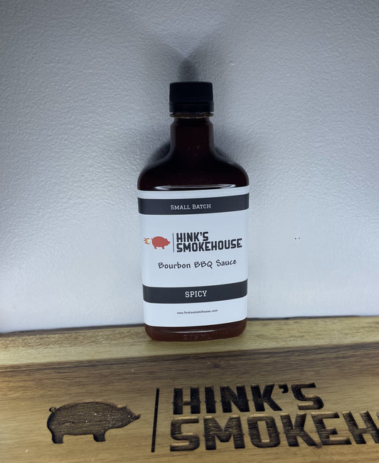 Hink's Smokehouse Spicy Bourbon BBQ Sauce
